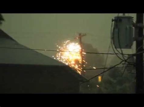 green electrical box explosion|transformers exploding during hurricane beryl.